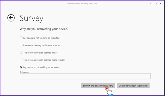 Hướng dẫn hạ cấp từ Windows 10 xuống Windows Phone 8.1